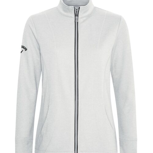 CALLAWAY WAFFLE FLEECE FULL ZIP LADIES' JACKET/ CALLAWAY Thumbnail