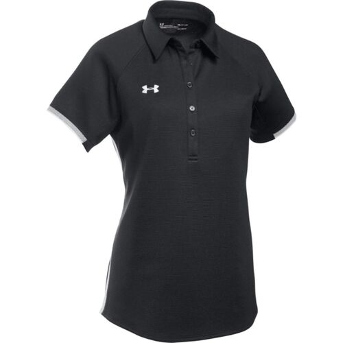 Under Armour Women's Black Team Rival Polo Thumbnail
