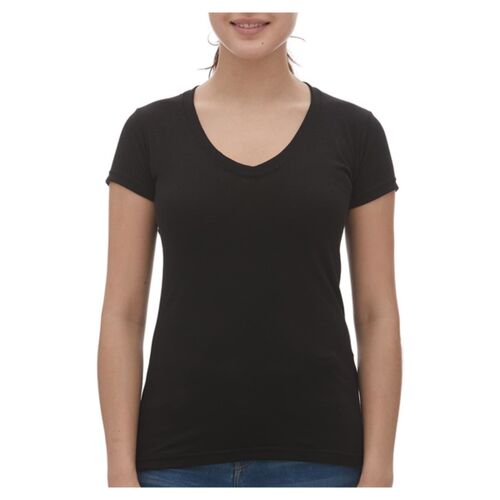 Women's Fine Blend V-Neck T-Shirt Thumbnail