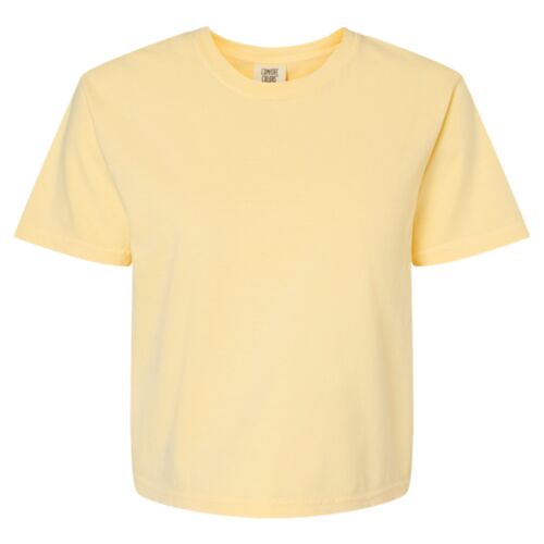 Women's Garment-Dyed Heavyweight Boxy T-Shirt Thumbnail