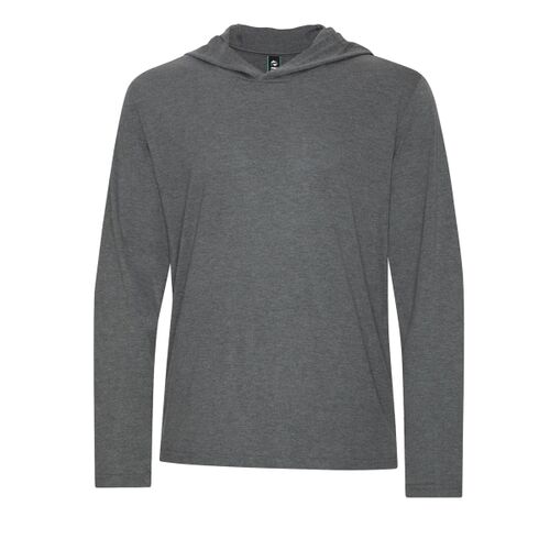 KOI® ELEMENT TRIBLEND LONG SLEEVE HOODED TEE Thumbnail