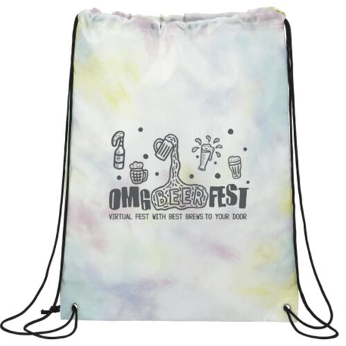 Tie Dyed Drawstring Bag Thumbnail