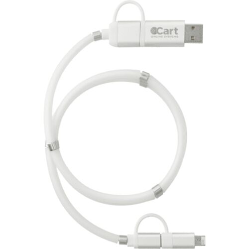 Whirl 5-in-1 Charging Cable with Magnetic Wrap Thumbnail