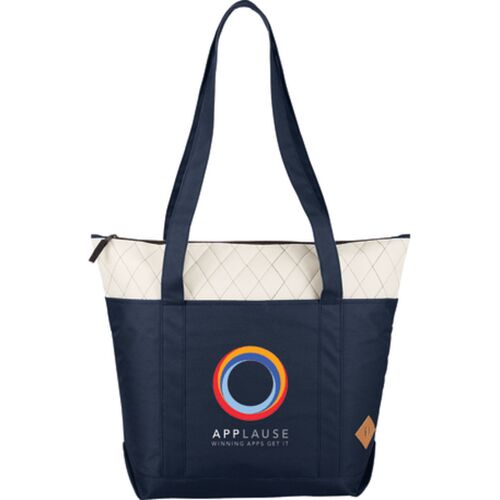 Quilted Zippered Boat Tote Thumbnail