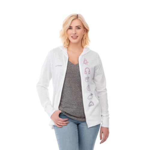 Women's Garner Knit Full Zip Hoody Thumbnail