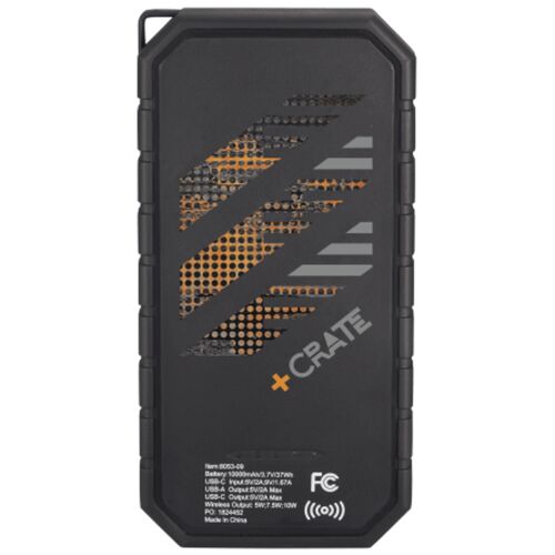 High Sierra® IPX 5 Solar Fast Wireless Power Bank Thumbnail